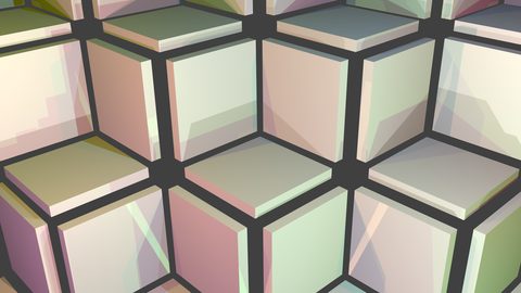 Abstract Digital Art Geometric