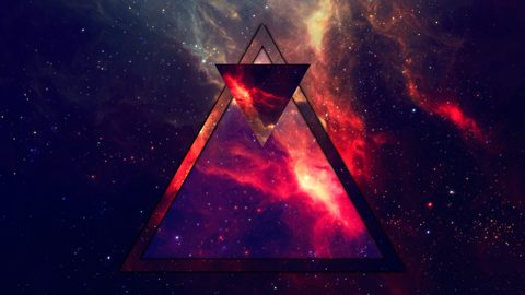 Abstract Digital Art Geometric