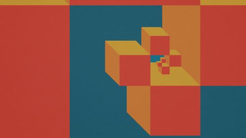 Abstract Digital Art Geometric