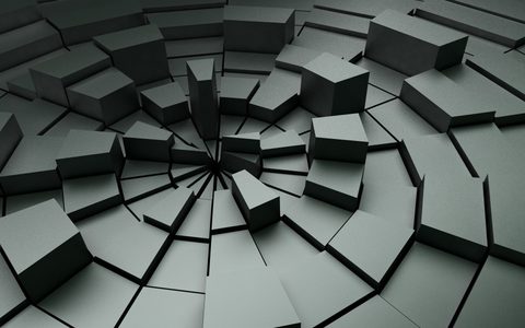 Abstract Digital Art Geometric