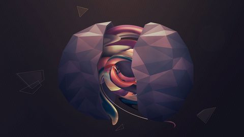 Abstract Digital Art Geometric