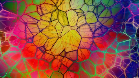 Abstract Digital Art Geometric