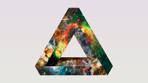 Abstract Digital Art Geometric