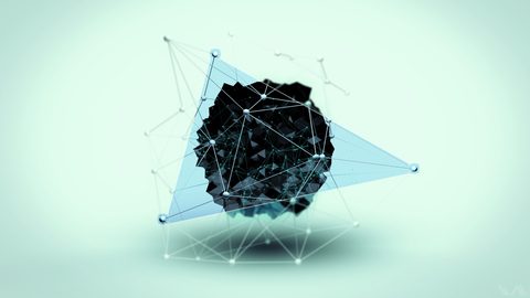 Abstract Digital Art Geometric