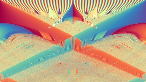 Abstract Digital Art Geometric