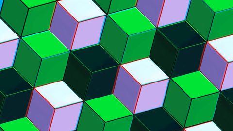 Abstract Digital Art Geometric