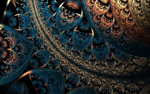Abstract Digital Art Geometric