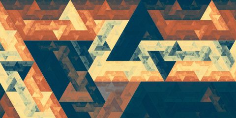 Abstract Digital Art Geometric