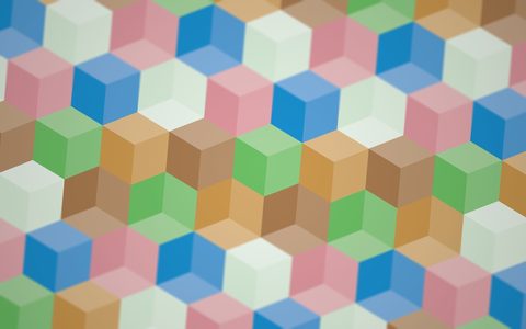 Abstract Digital Art Geometric