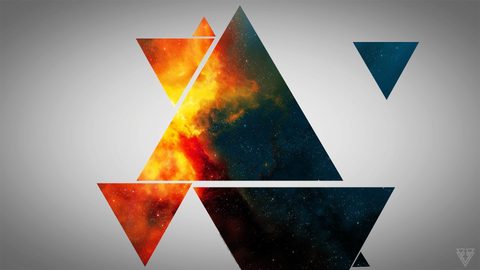 Abstract Digital Art Geometric