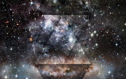 Abstract Digital Art Geometric