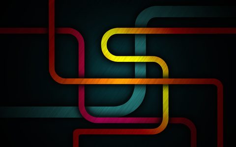 Abstract Digital Art Geometric