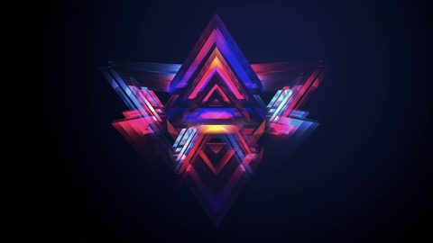Abstract Digital Art Geometric