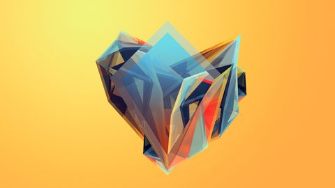 Abstract Digital Art Geometric