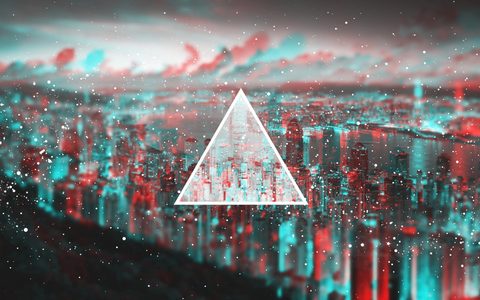 Abstract Digital Art Geometric