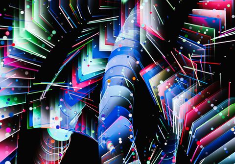 Abstract Digital Art Geometric
