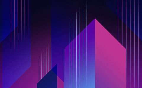 Abstract Digital Art Geometric