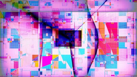 Abstract Digital Art Geometric