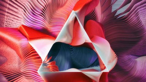 Abstract Digital Art Geometric