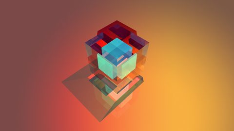Abstract Digital Art Geometric