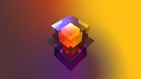 Abstract Digital Art Geometric