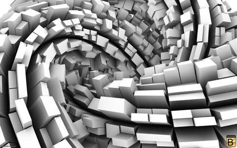 Abstract Digital Art Geometric