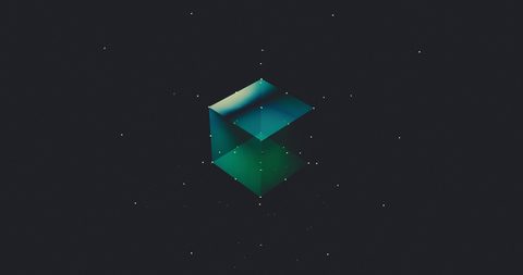 Abstract Digital Art Geometric
