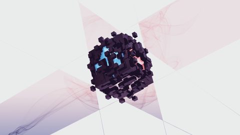Abstract Digital Art Geometric