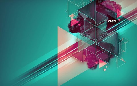 Abstract Digital Art Geometric