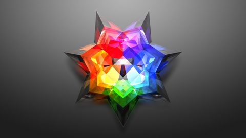 Abstract Digital Art Geometric