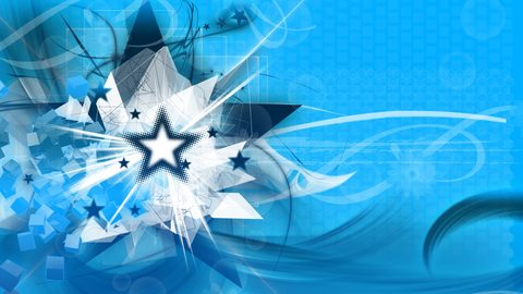 Abstract Digital Art Geometric