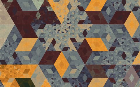 Abstract Digital Art Geometric