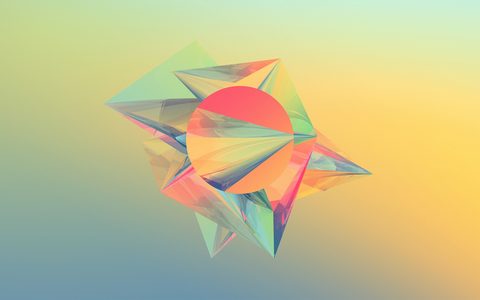 Abstract Digital Art Geometric