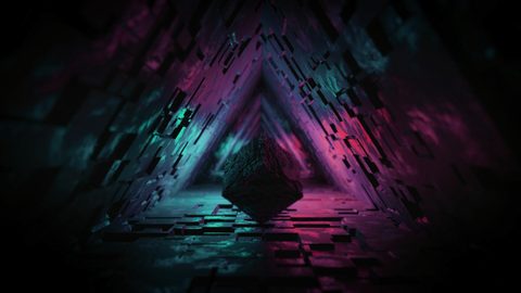 Abstract Digital Art Geometric