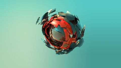 Abstract Digital Art Geometric
