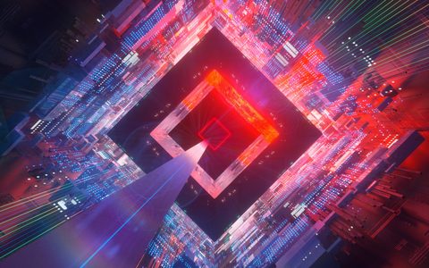 Abstract Digital Art Geometric