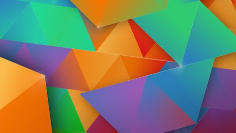 Abstract Digital Art Geometric