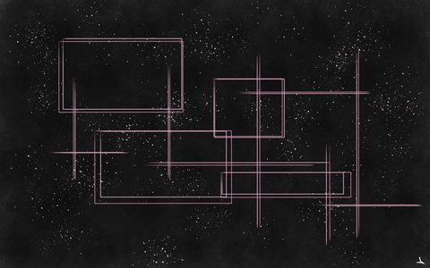 Abstract Digital Art Geometric