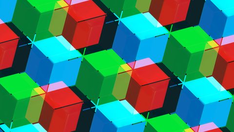 Abstract Digital Art Geometric