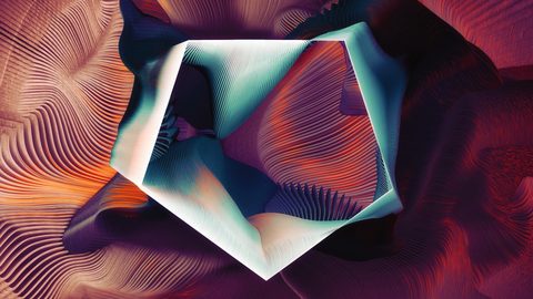 Abstract Digital Art Geometric