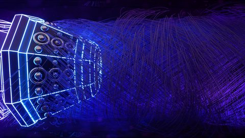 Abstract Digital Art Geometric
