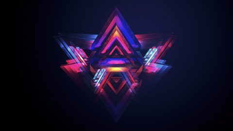 Abstract Digital Art Geometric