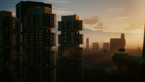 Cyberpunk Desktop Wallpaper