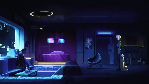 Cyberpunk Desktop Wallpaper