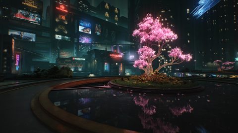 Cyberpunk Desktop Wallpaper