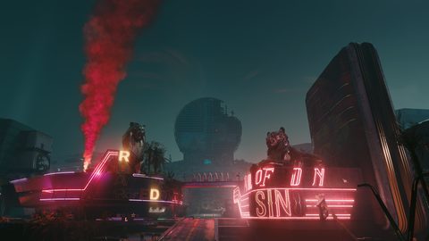 Cyberpunk Neon City Futuristic