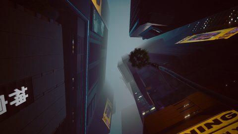 Cyberpunk Neon City Futuristic