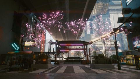 Cyberpunk Neon City Futuristic