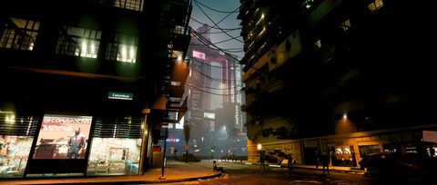 Cyberpunk Neon City Futuristic