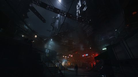 Cyberpunk Neon City Futuristic